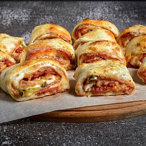 Pizza Roll (with jalapenos)