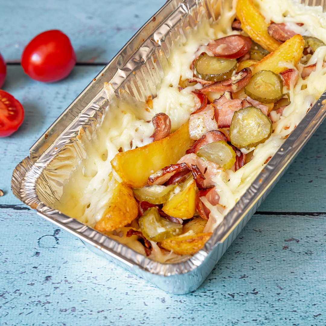  Baked lunch with Bavarian potatoes, фото 1, цена от  грн