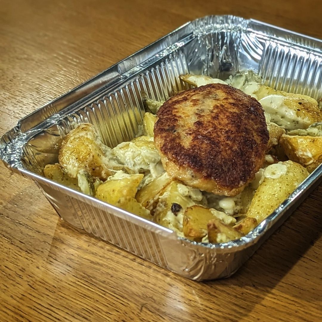 Ланч из печи с картофелем и котлетой., фото 1, цена от  грн